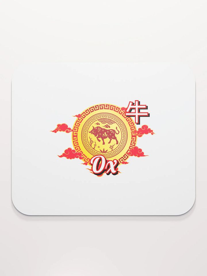 Ox - Chinese Zodiac Mouse Pad product image (2)