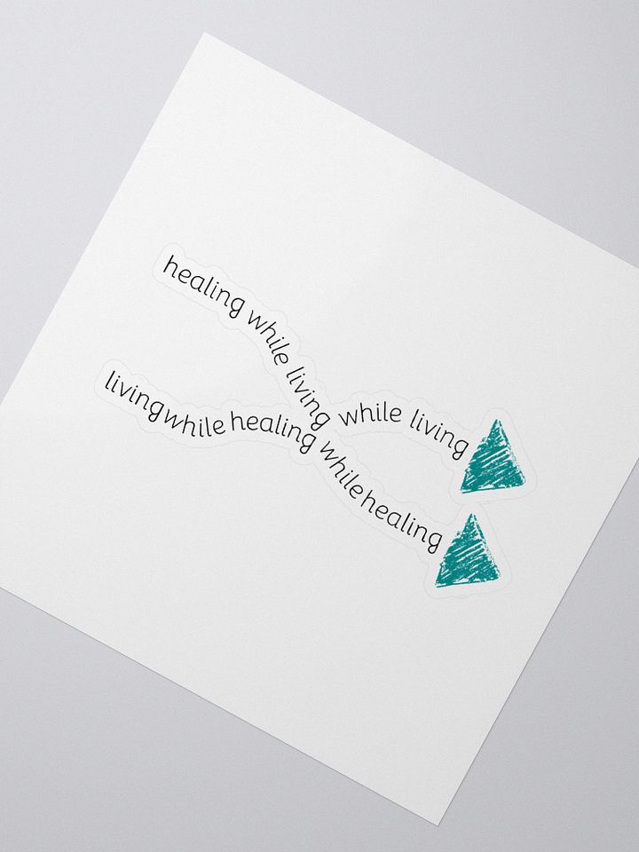 Healing While Living (Option 2) Stickers product image (6)