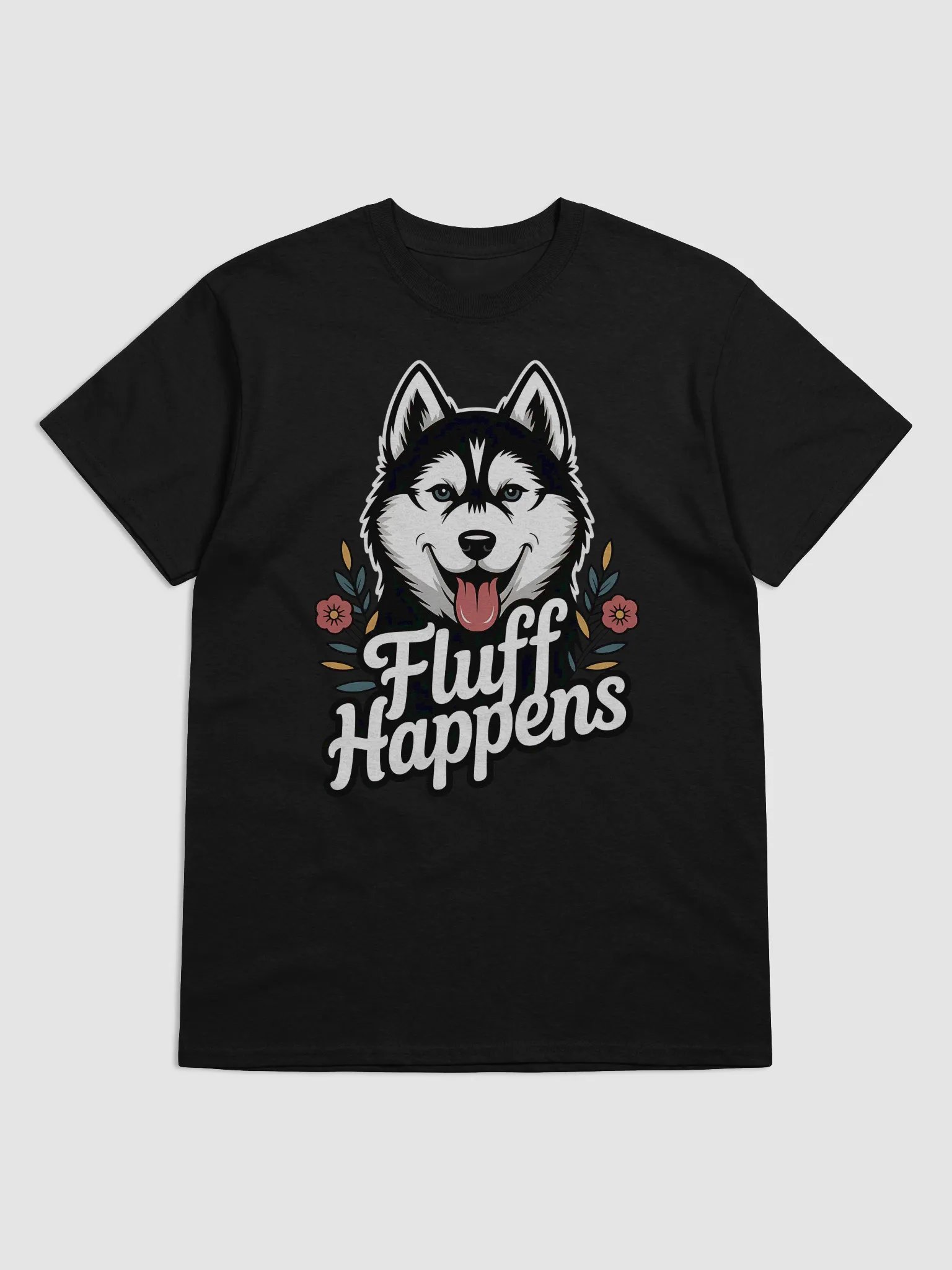 Fluff Happens Siberian Husky T-Shirt product image (1)