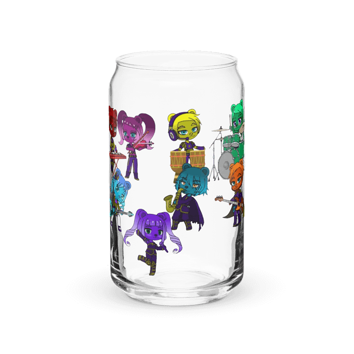 Shadow Bears (The Band) can-shaped glass product image (1)