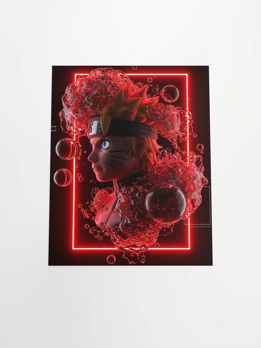Vibrant Energy Anime Poster product image (4)