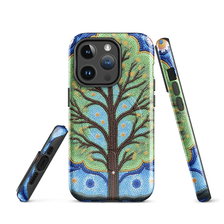 Mystic Tree Mosaic iPhone® Tough Case product image (3)