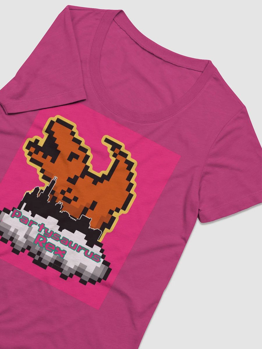 Ladies 8 bit Partysaurus Rex Tee product image (2)
