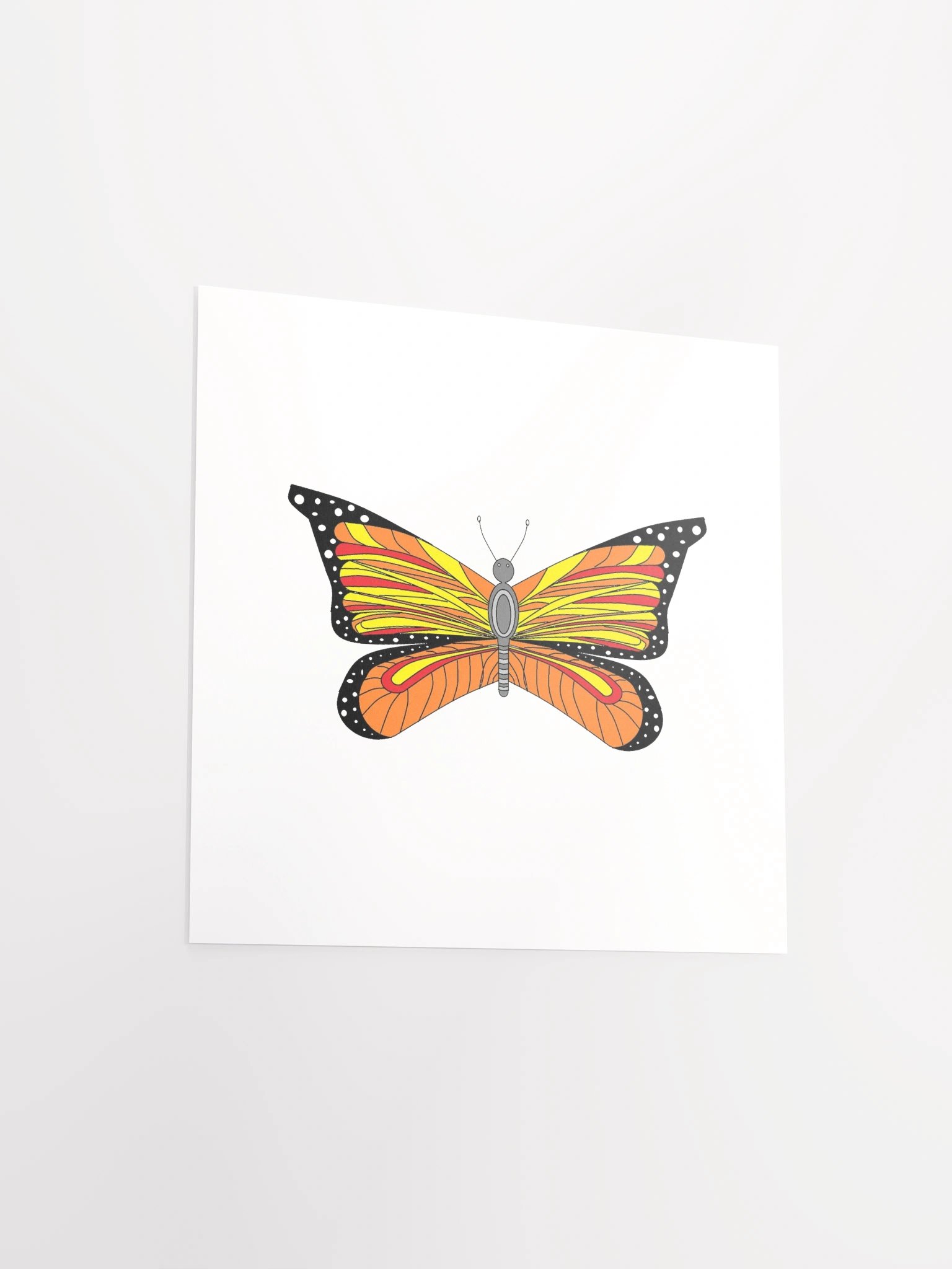 Butterfly Harmony Matte Poster product image (11)