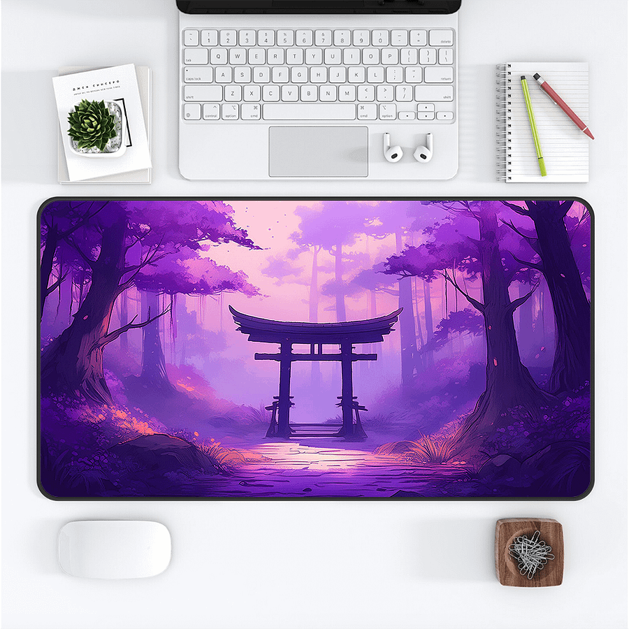 Silent Passage Medium Desk Mat (12 x 22) product image (1)