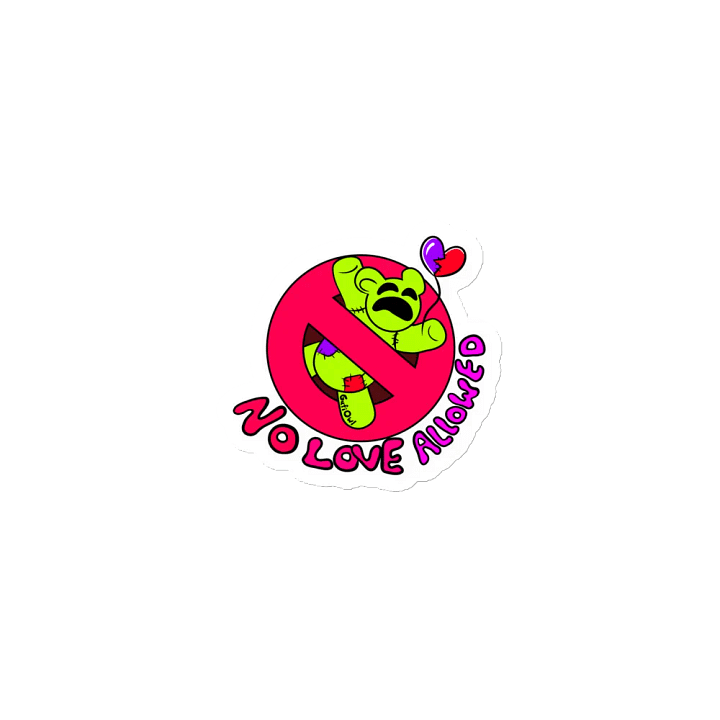 No Love Allowed Magnet product image (1)