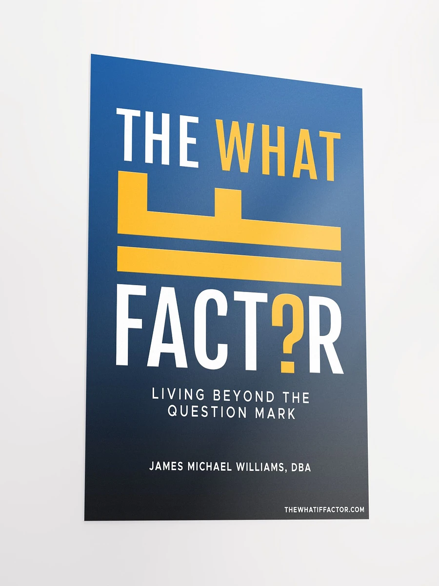 The What If Factor Poster product image (2)