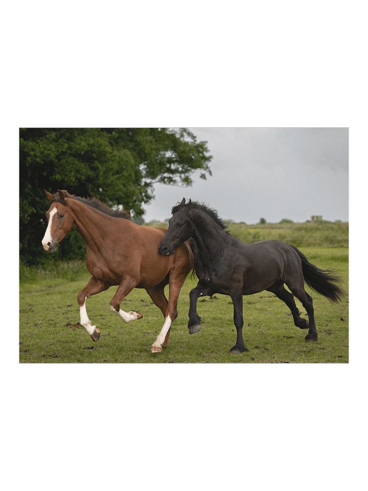 Friesian horses Teije Rein & Rising star product image (1)