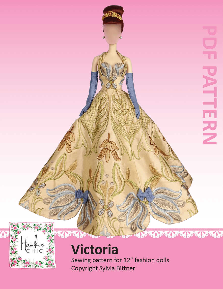 Victoria sewing pattern for 12