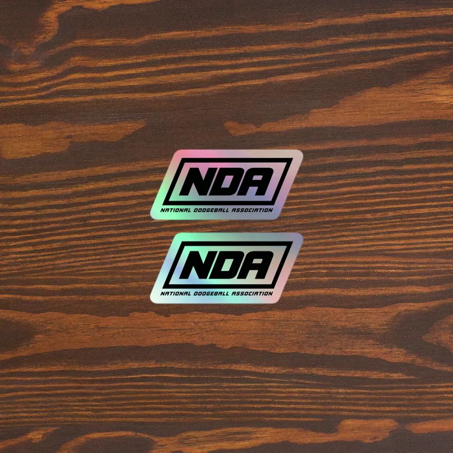 NDA Holographic Stickers product image (5)