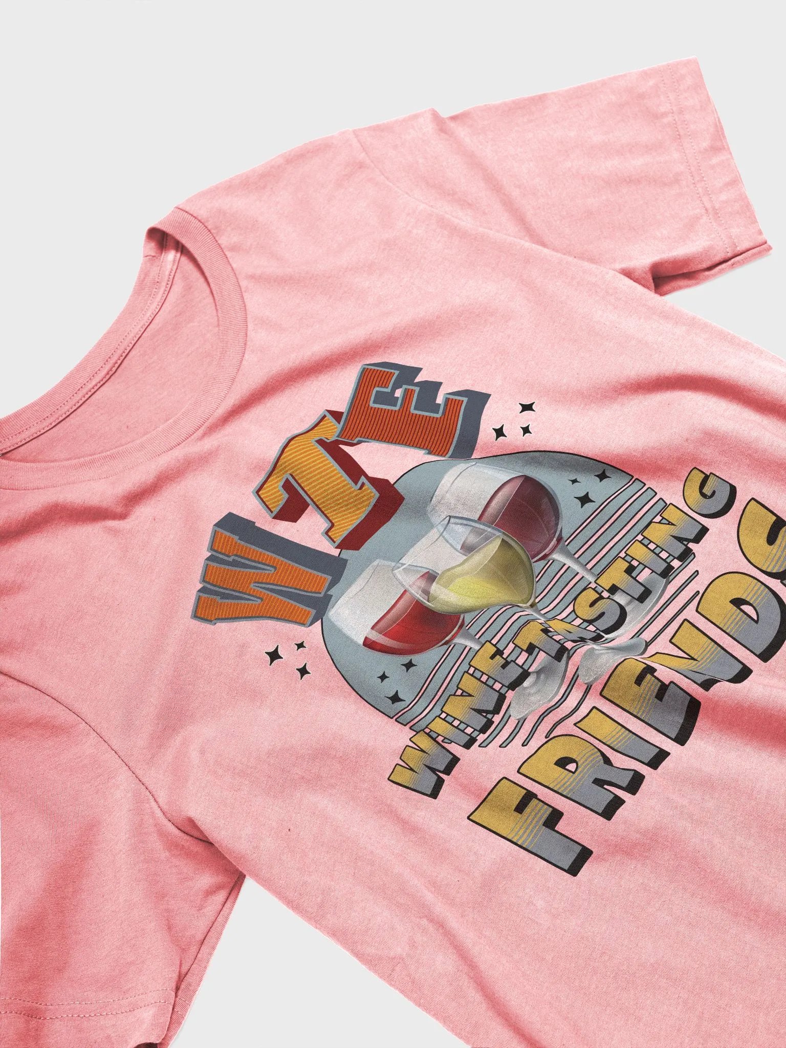 WTF Wine Tasting Friends T-Shirt product image (2)