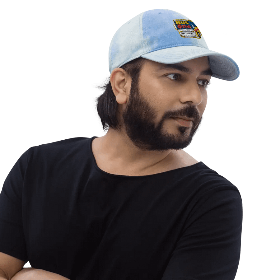 Tie Dye Bus One Trivia Hat product image (7)