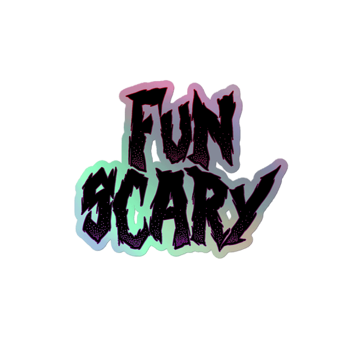 Fun Scary - Holo Sticker product image (2)