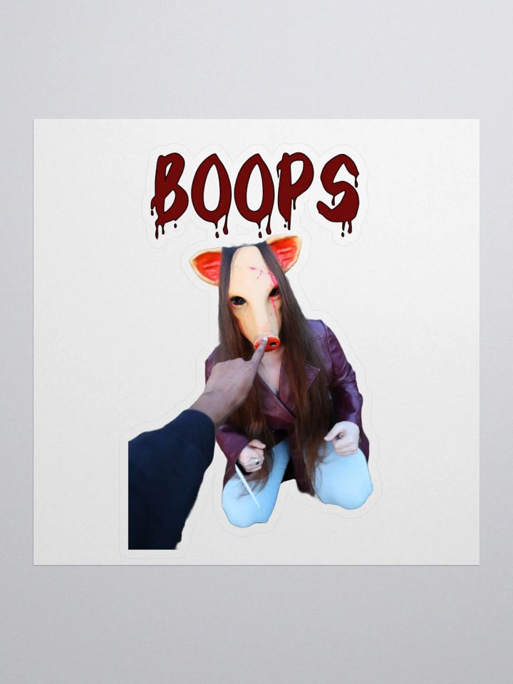 Piggy Boops KissCut Sticker product image (2)
