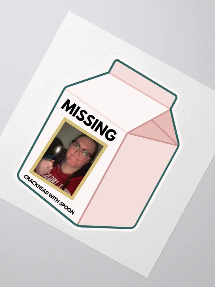 Missing Milk Carton Stickers product image (5)