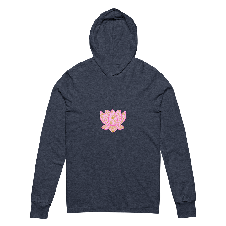 Golden Lotus Unisex Hooded Tee product image (2)