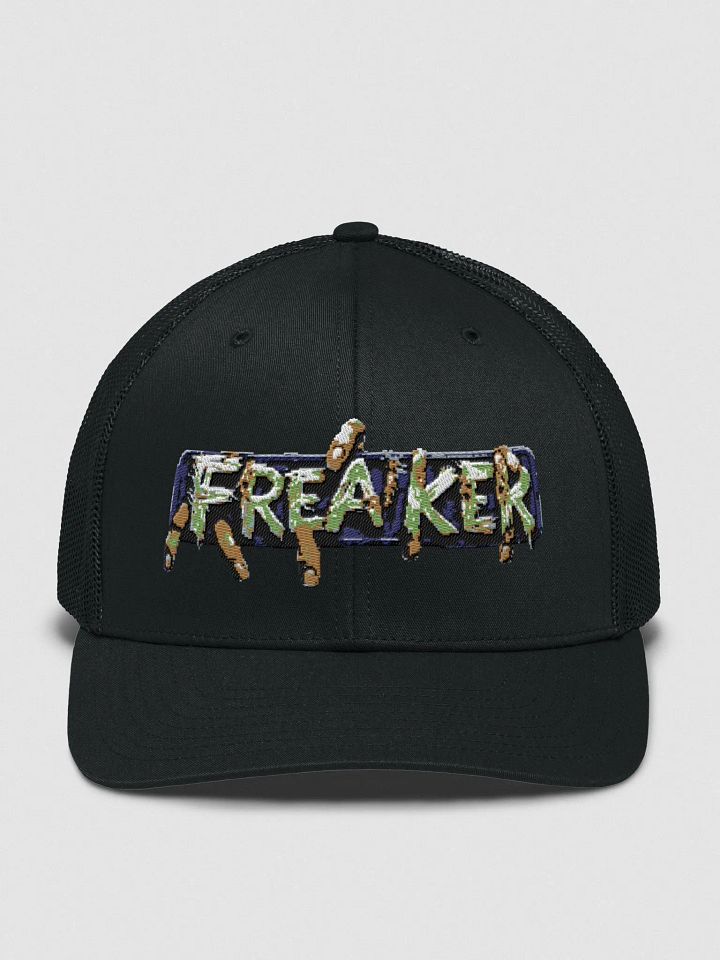 FREAKER Distressed Trucker Hat product image (2)