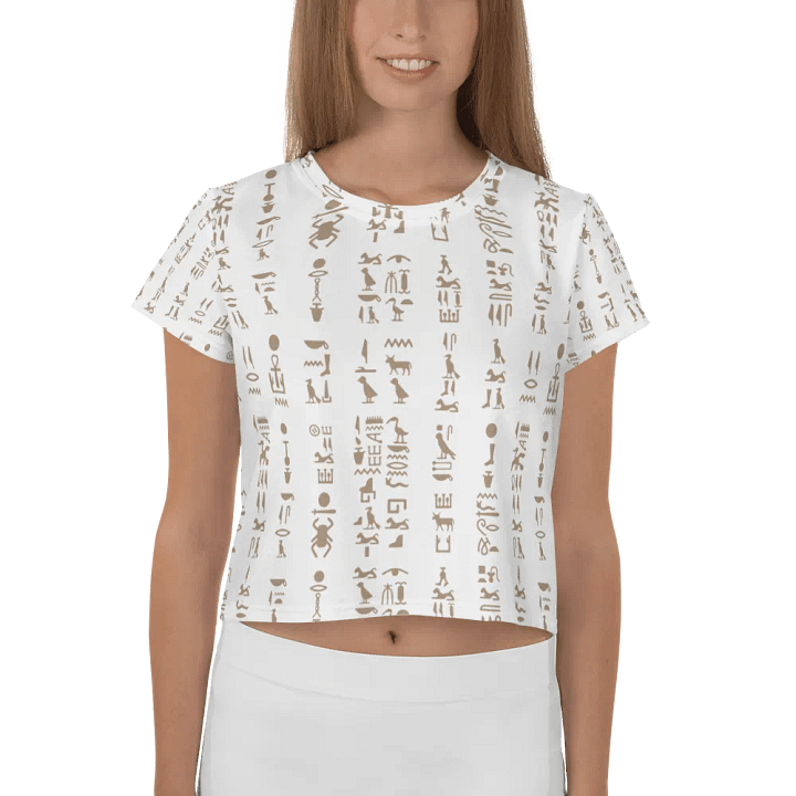 Isis All-Over Crop Tee T-Shirt product image (1)