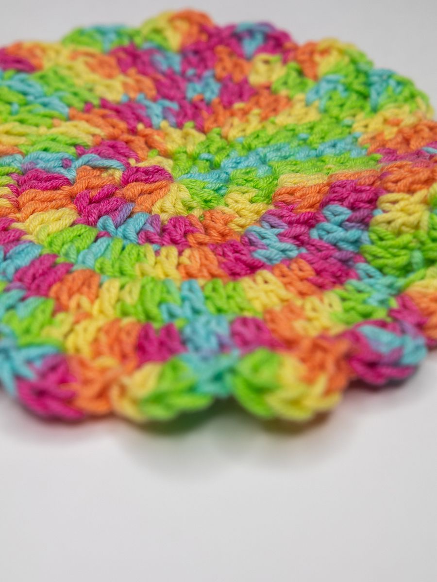 Crochet Bong Mat (Sherbert) product image (3)