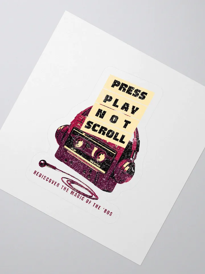 Press Play Not Scroll product image (6)