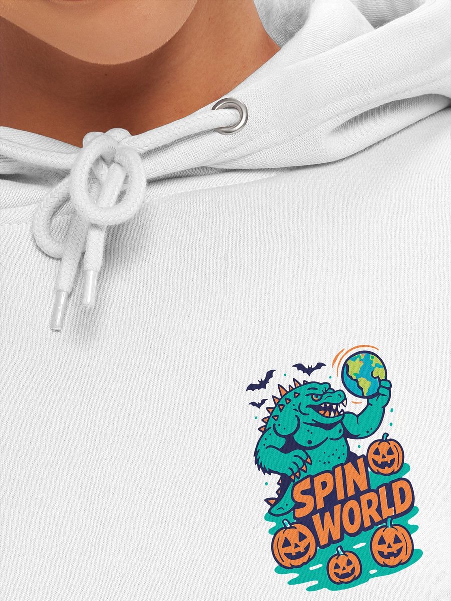 Halloween Monster Spins the World Pullover Hoodie product image (7)