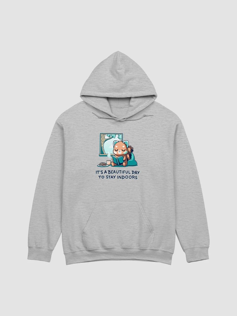 Cozy Red Panda Reading Hoodie product image (61)