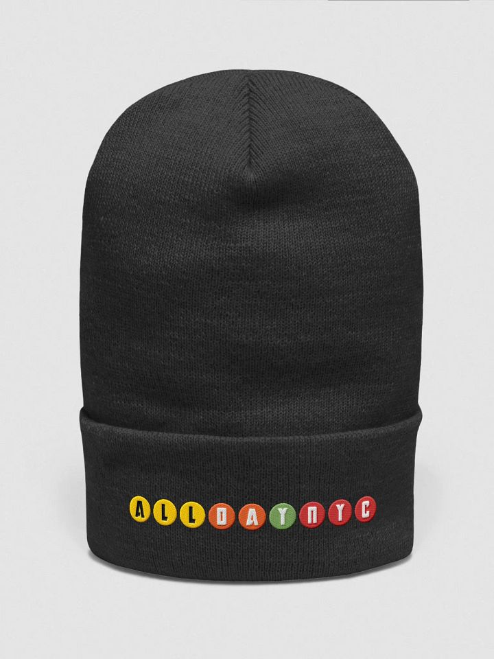 ALLDAYNYC Train Logo Beanie product image (1)