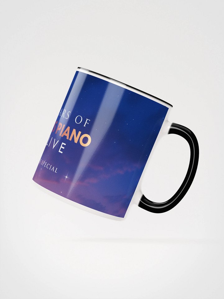 Gijs Piano LIVE 5th Anniversary Special Edition Mug (with color inside) product image (2)