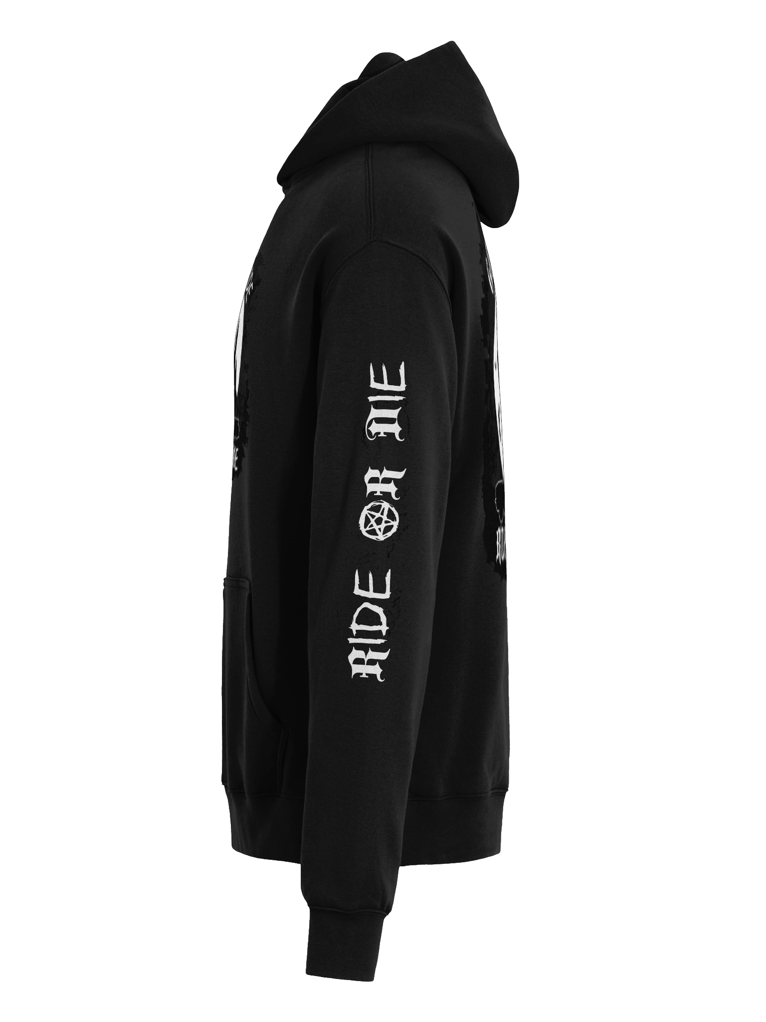Goth Ride / Ride or Die Unisex Premium Hoodie product image (6)