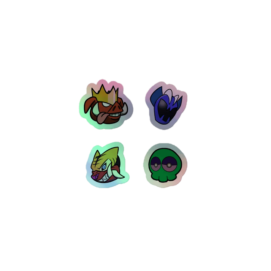 HOLO VILLAIN STICKERS! product image (1)