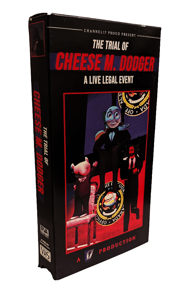 The Trial of Cheese M. Dodger VHS Tape product image (1)
