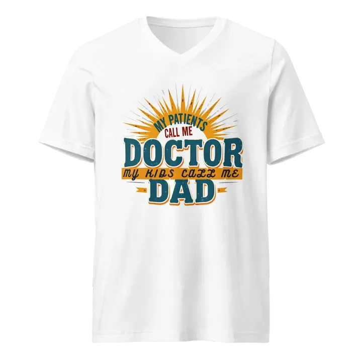 Doctor Dad Sunburst v-neck tee product image (1)