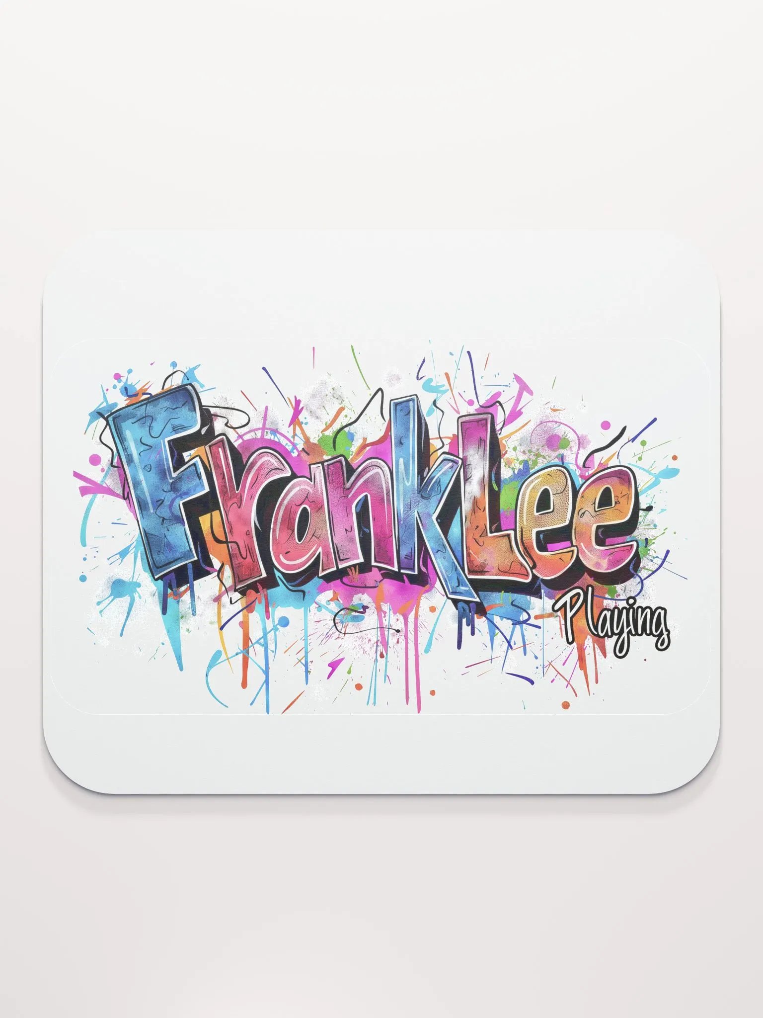 FrankLee Playing Graffiti Mouse Pad product image (2)