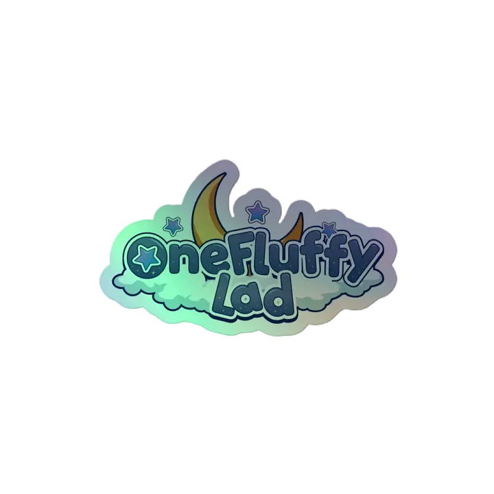 The Logo Giant Holographic Sticker product image (2)