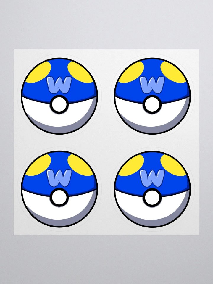 4x Wopiball Stickers product image (1)