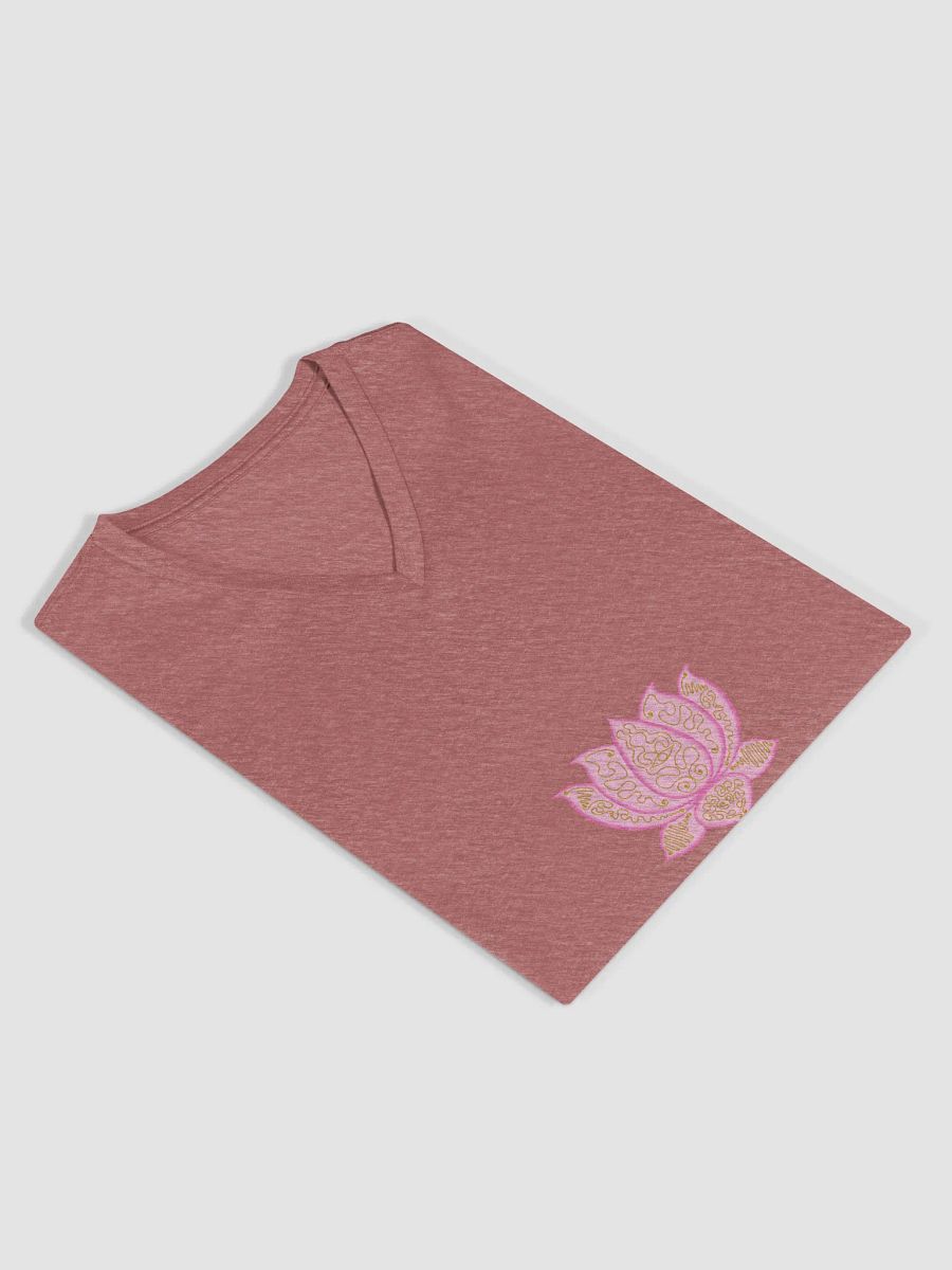 Lotus Blossom V-Neck Tee product image (9)
