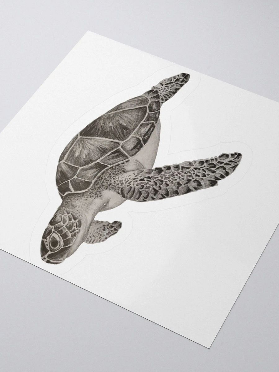 Turtle Drawing Sticker product image (9)