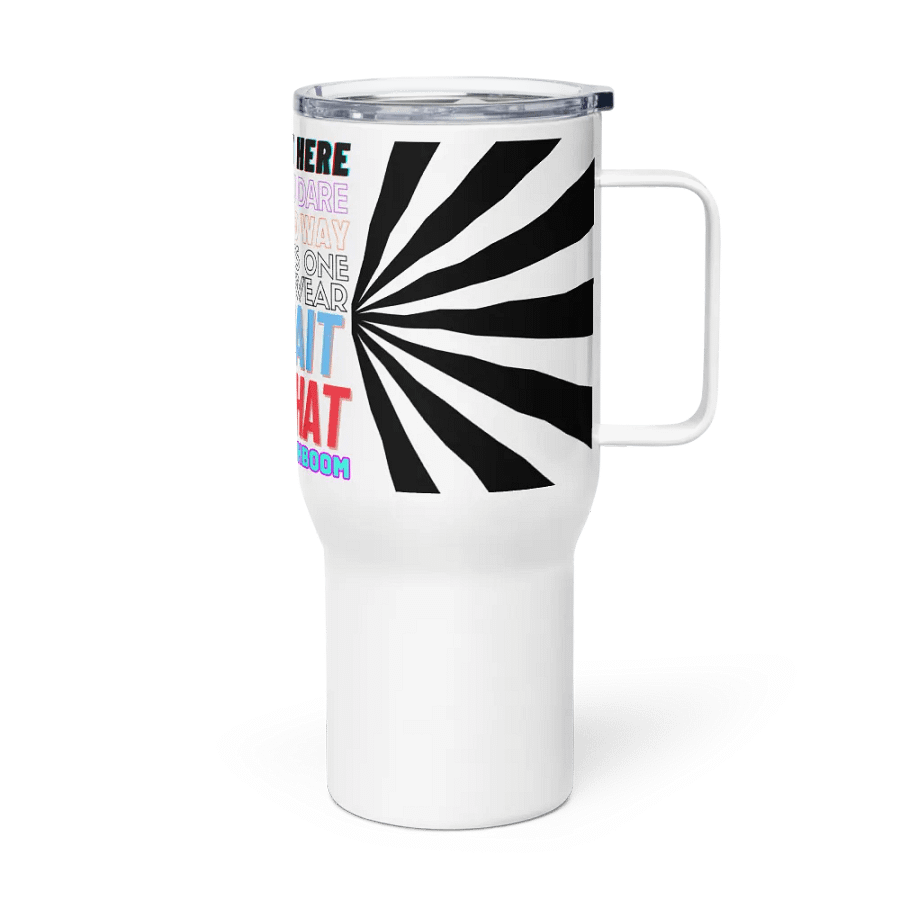 GAMER TALK TRAVEL MUG W/ HANDLE product image (3)