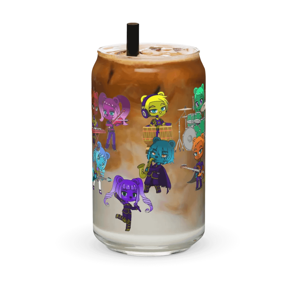 Shadow Bears (The Band) can-shaped glass product image (6)
