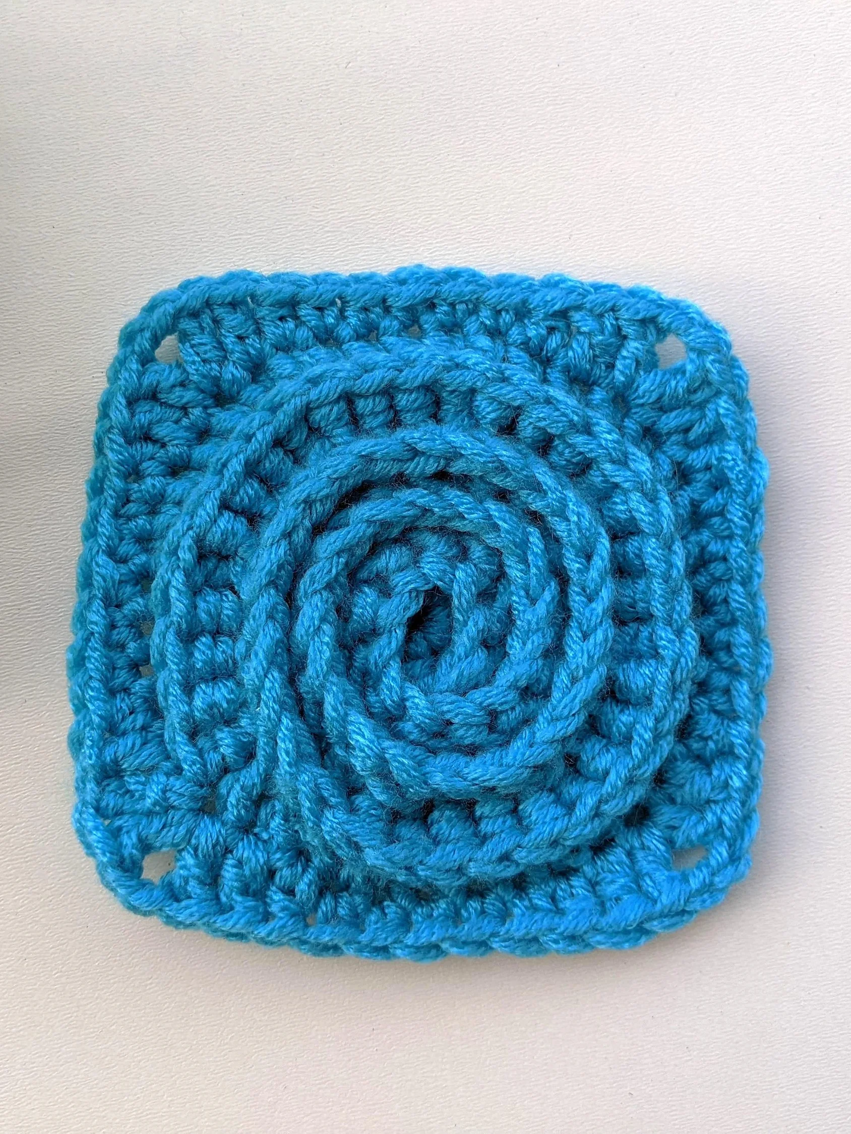 Crochet Spiral Granny Square Pattern product image (6)