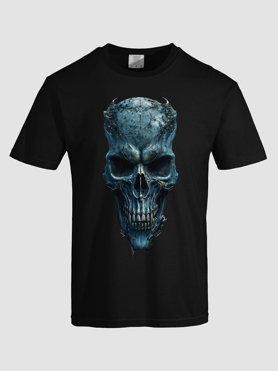 Metallic Skull Artistic Comfort Color 1717 T-Shirt product image (18)