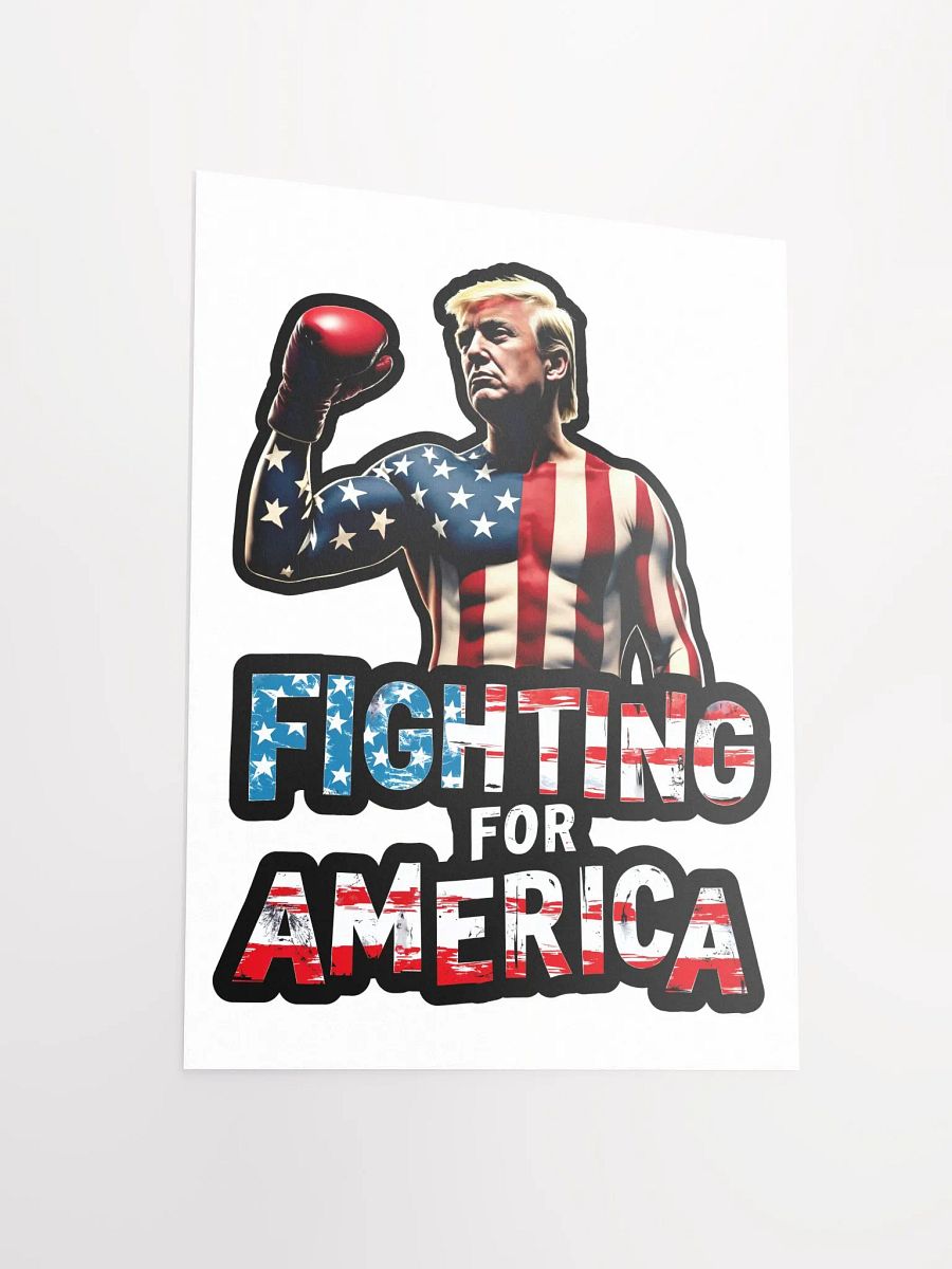 Poster: Trump, Fighting for America product image (7)