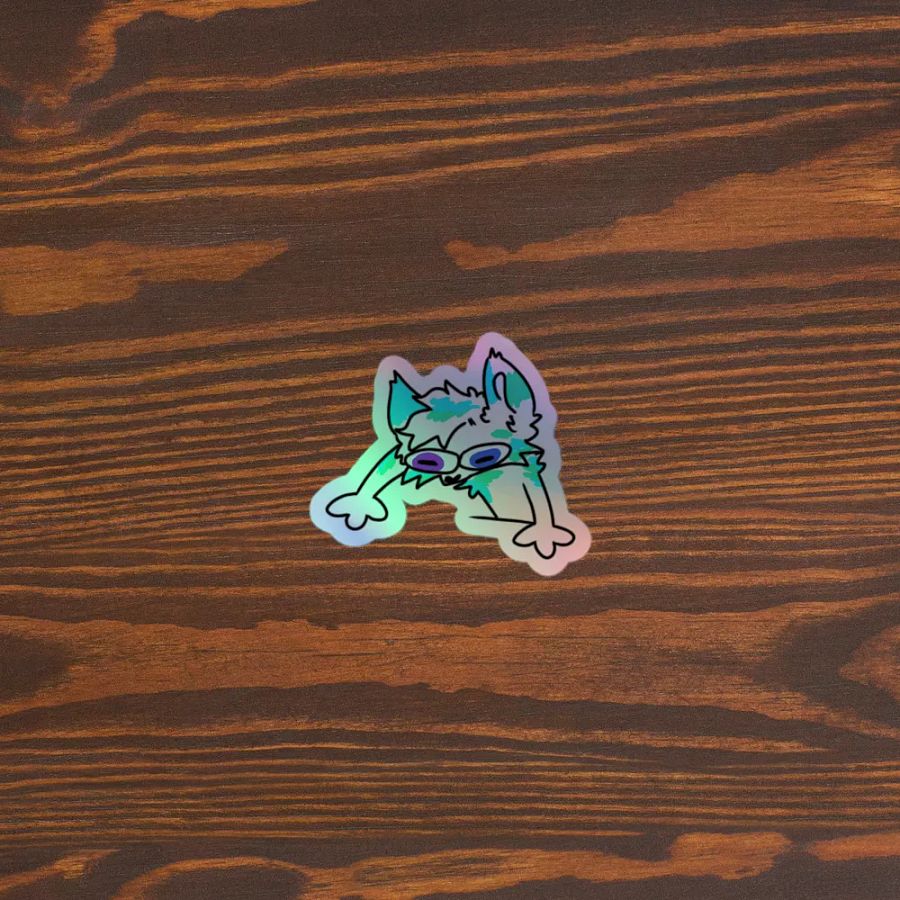 Fisk At My Limit Holographic Sticker product image (5)
