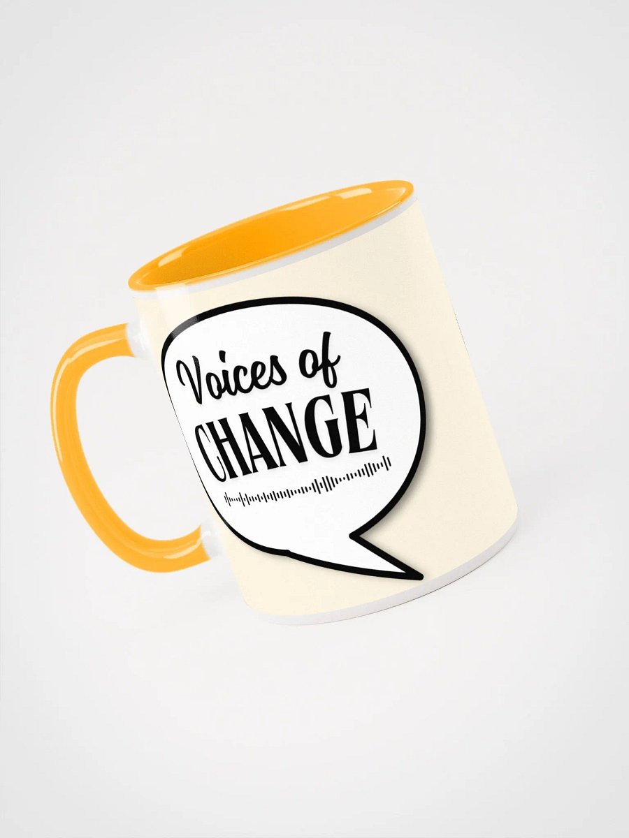 Yellow color block Coffee Mug product image (3)