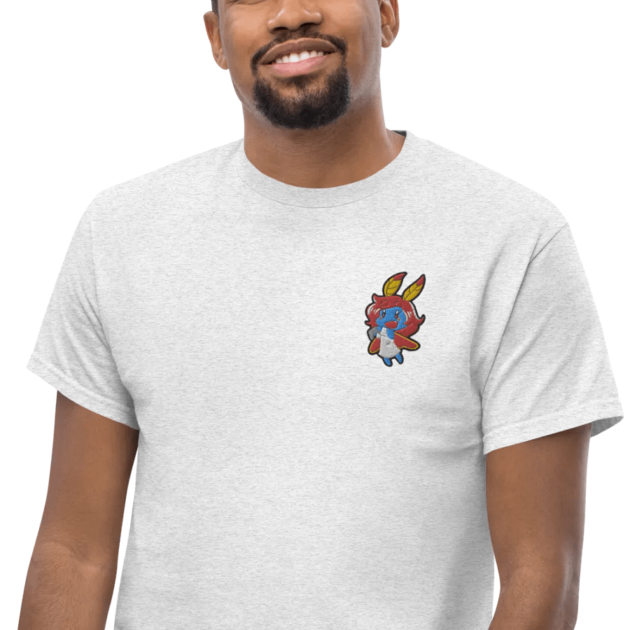 Drey the Moth Embroidered T-Shirt product image (412)