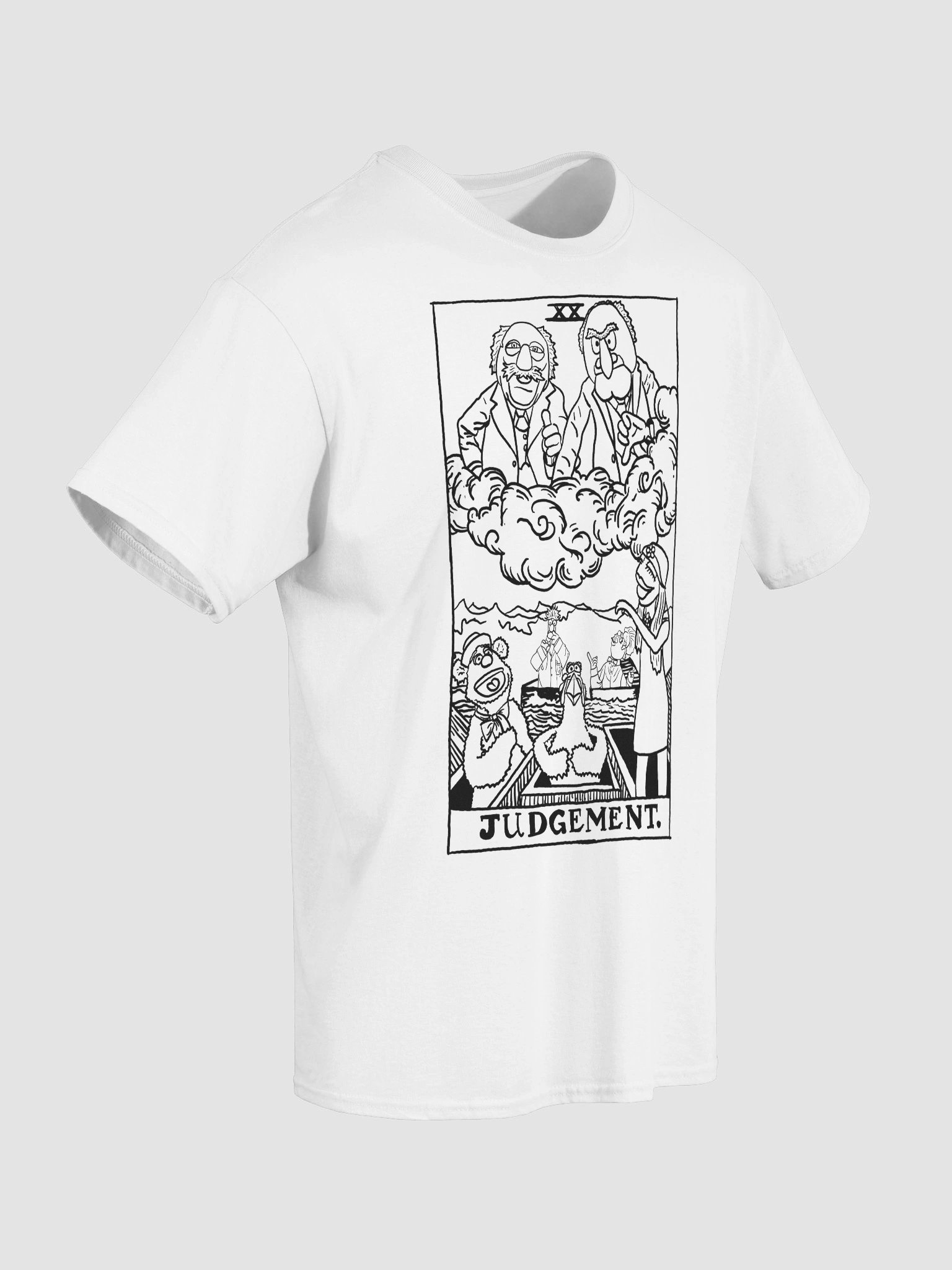 Statler and Waldorf Judgement Tarot Card Shirt Minimalist product image (4)