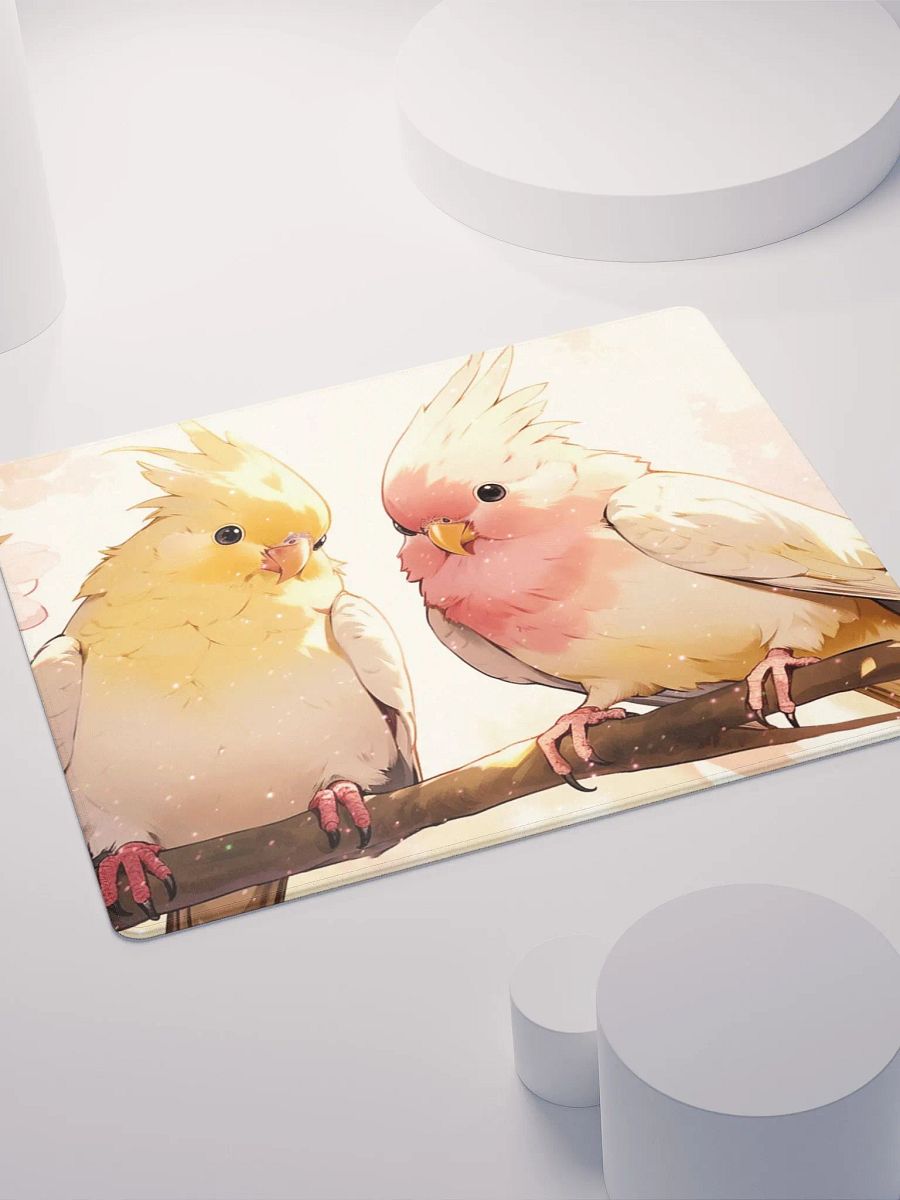 Tapis de souris Cherry Blossom Cockatiel product image (4)