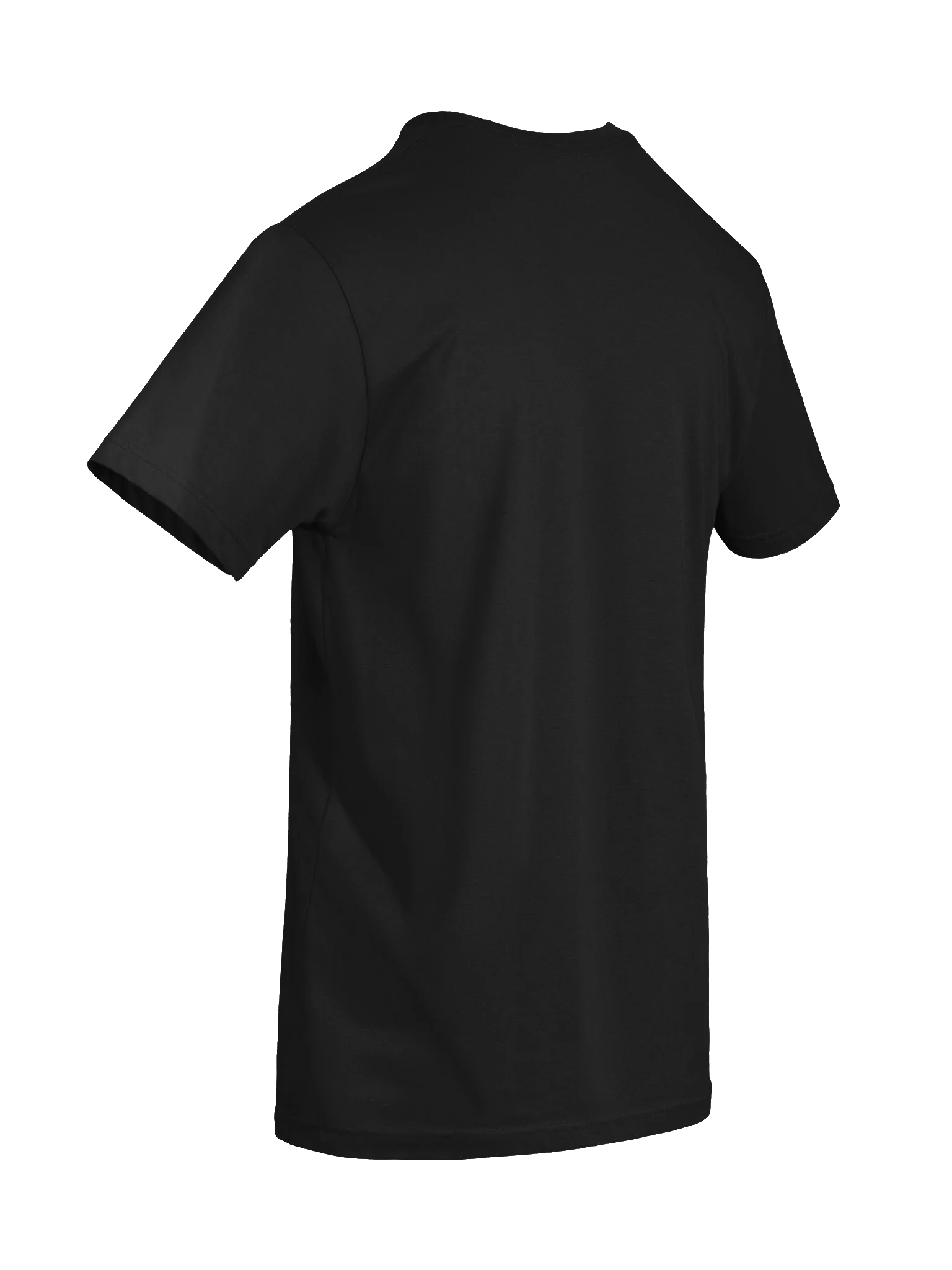 Slim Fit Lightweight Lucky Pineapple® Minimalist Sleeve Solid Color Unisex T-Shirt (Black & Dark Colors) product image (11)