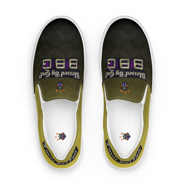 BBG Goldish Gradient Men's Slip Ons product image (1)