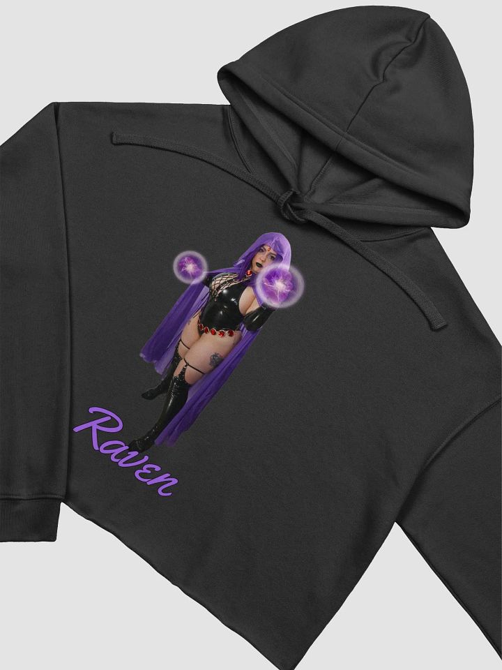 Raven Crop Hoodie product image (4)